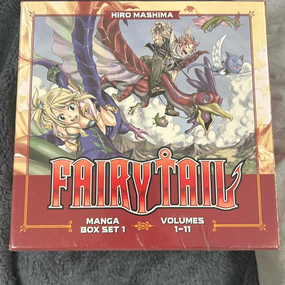 Fairy tale manga box set one volumes one through 11 new inbox and sealed